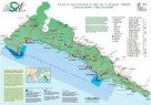 mappa delle cinque terre turismo la spezia